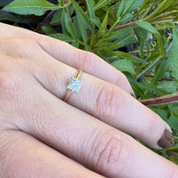 Classic 1940s Diamond Solitaire Engagement Ring