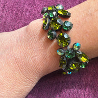Verdant Austrian Crystal Bracelet by Regency