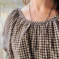 Engraved Two-Tone Fancy Flats Chain by Ancient Influences
