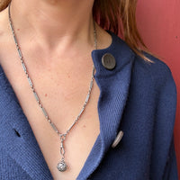 Fancy Flats Sterling Married Chain by Ancient Influences