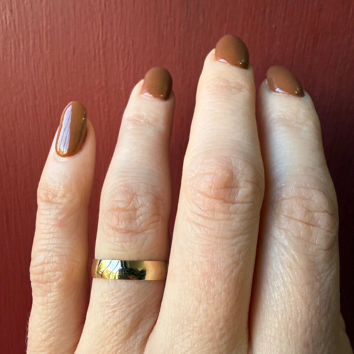Lightweight 14k Gold Band Size 7