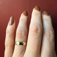 Lightweight 14k Gold Band Size 7