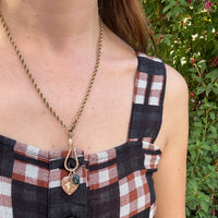 Antique Rope Chain with Fancy Charm Hook by Ancient Influences