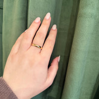 Half Round 10k Gold Band Size 11