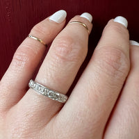 Decadent Diamond Set Eternity band