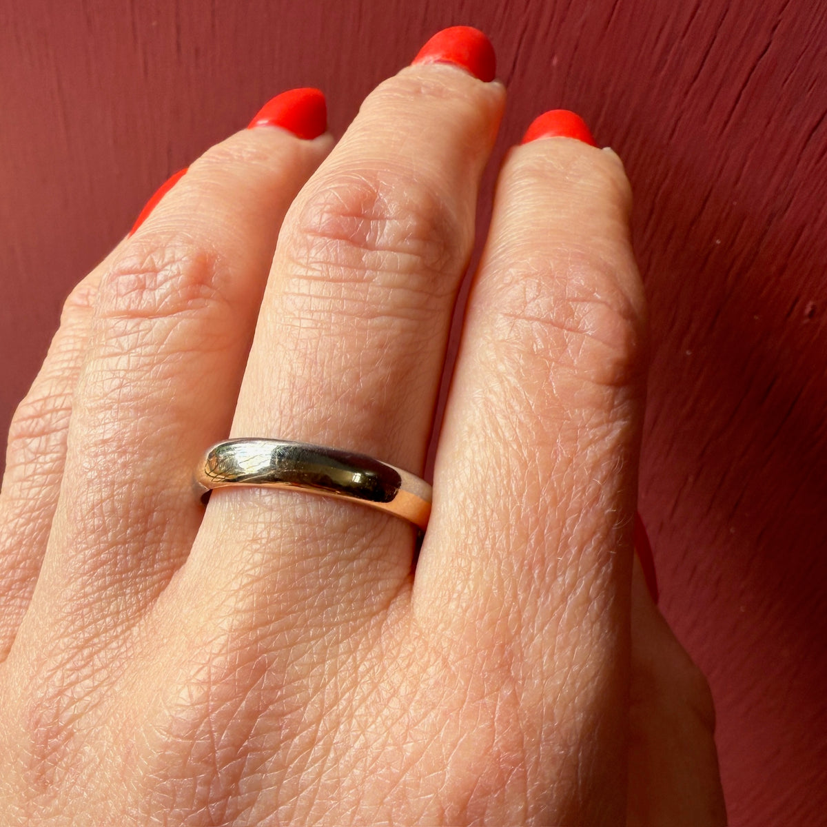 Vintage Cartier Wedding Band 1936