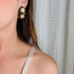Aurora Borelis Crystal Bracelet & Earring Set by Joseff