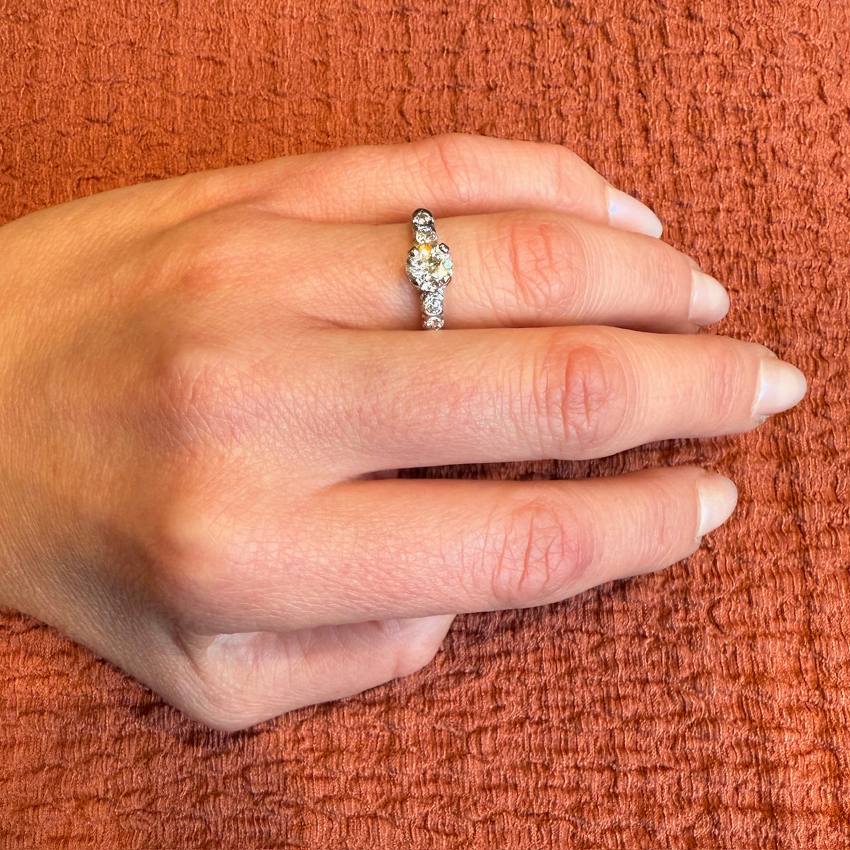 Vintage OMC Diamond Engagement Ring
