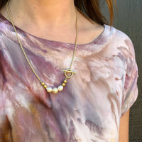 Elegant Akoya Pearl & Gold Necklace by Ancient Influences
