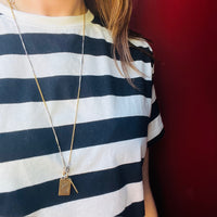 Miniature 14k Gold Steno Pad Charm