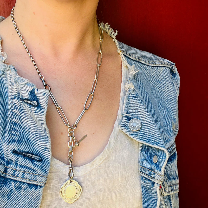 French & English Sterling Married Chain by Ancient Influences