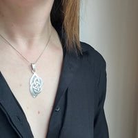 Jaunty Mexico Sterling Knotwork Pendant
