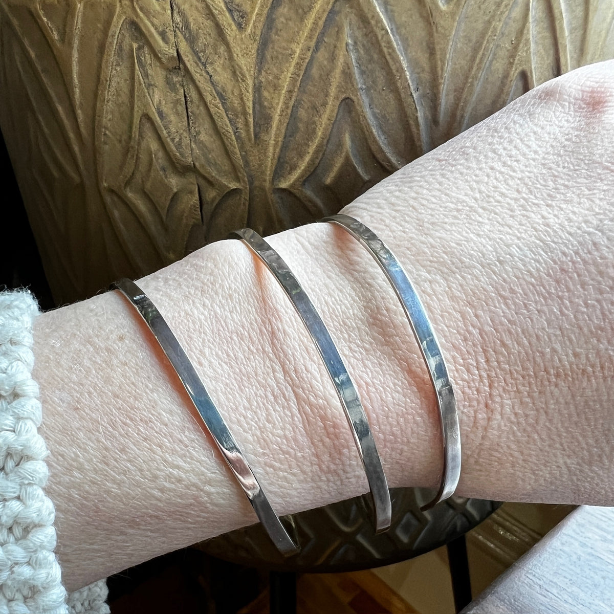 Sterling Silver Spiral Bracelet