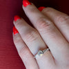 Cartier Old Mine Cut & Baguette Diamond Platinum Ring