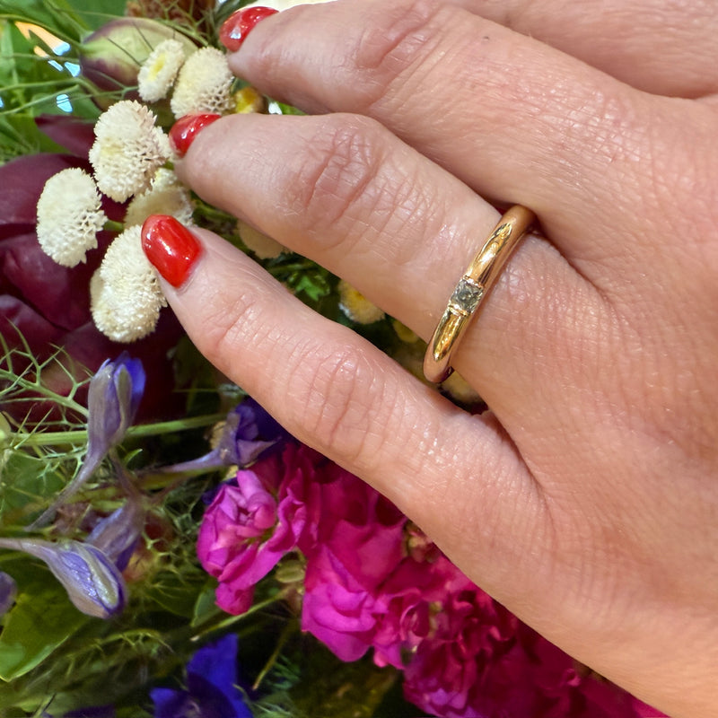 Funky 18th Century Diamond in Chunky Band by 720