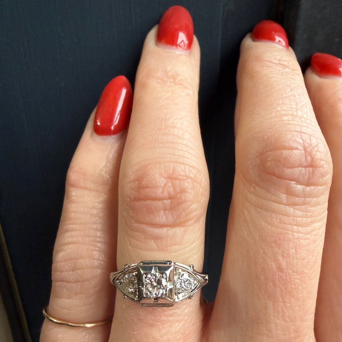 Vintage Beauty 1930s OEC Diamond Engagement Ring
