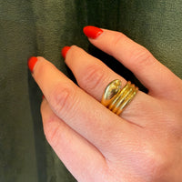 Fabulous Sinuous Snake Ring