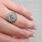 Extraordinary Antique Rose Cut Diamond Ring