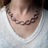 Finnish Sterling Silver Spiral Link Necklace