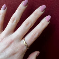 Size 12 Vintage 14k Gold Wedding Band