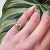 Gold Pinky Coin Ring