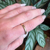 Charming Size 10 14k Gold Band Circa 1900