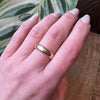 25th Anniversary Austrian Gold Wedding Band Size 8