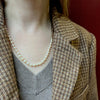 Matinee Length Graduated Cultured Pearl Necklace