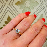 Aquamarine Solitaire by Otsby and Barton
