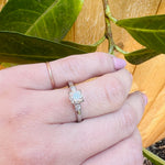 Elegant Old European Cut Engagement Ring by Rost