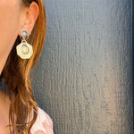 Siam Silver Chandelier Earrings by Amfarco