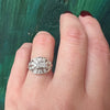 Early 1940s Diamond Cluster Ring