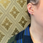 Tiny Vintage Diamond Stud Earrings