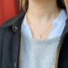 Elegant Pearl Pendant with Diamond Accent