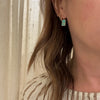 Kintsugi Inspired Turquoise & Gold Earrings by 720