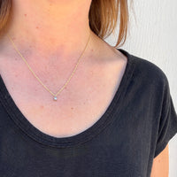 Sweet Diamond Solitaire Pendant