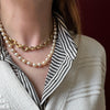 Creamy Semi-Baroque Pearls c.1930
