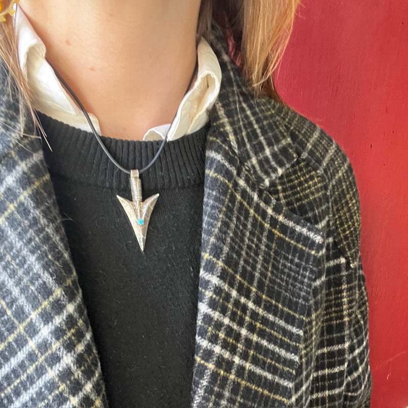 Cunningly Crafted Arrowhead Pendant by Wilson Padilla