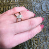 Superb 1.03ct Marquise Cut Diamond in Gold Butterfly Ring