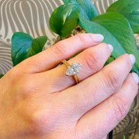 Brilliant 1.22ct Marquise Diamond Solitaire Ring
