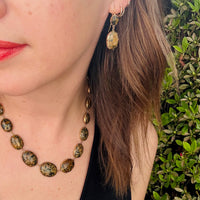 Georgian Jasper Necklace, Bracelet & Earring Suite