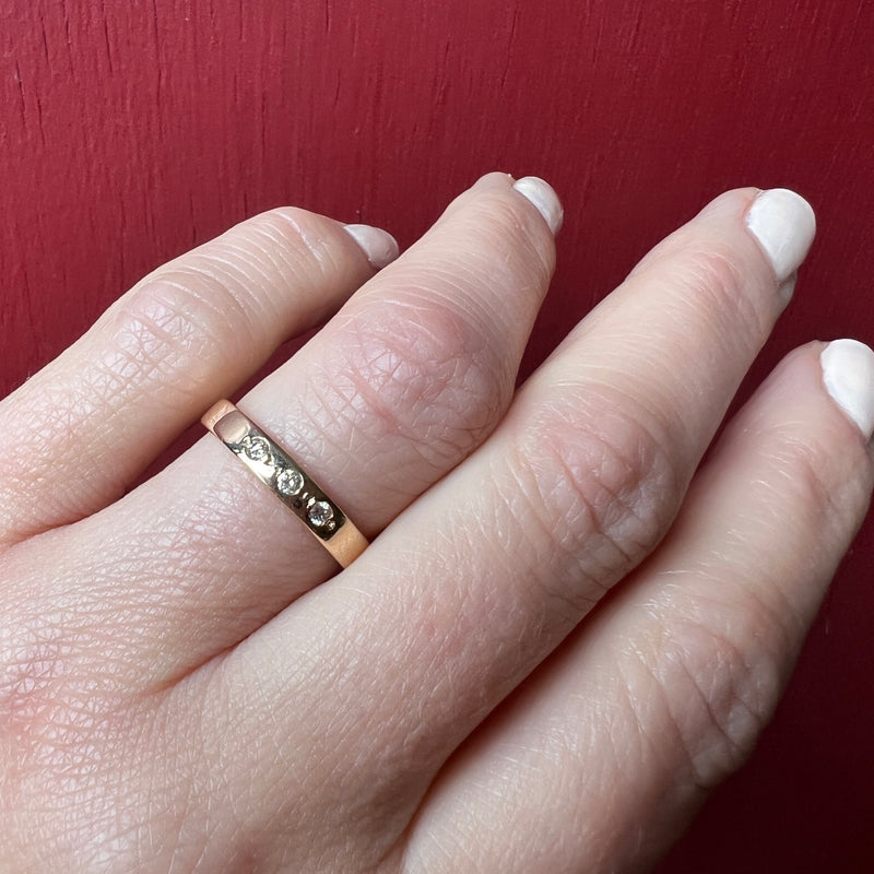 Petite Mid Century Three Diamond Gypsy Band