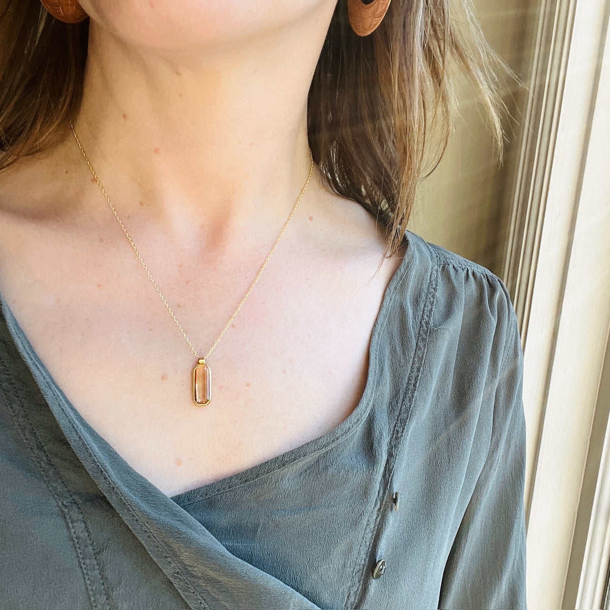 Outstanding Imperial Topaz Necklace by 720