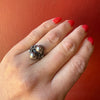 Sterling Silver Orb Ring by Cini