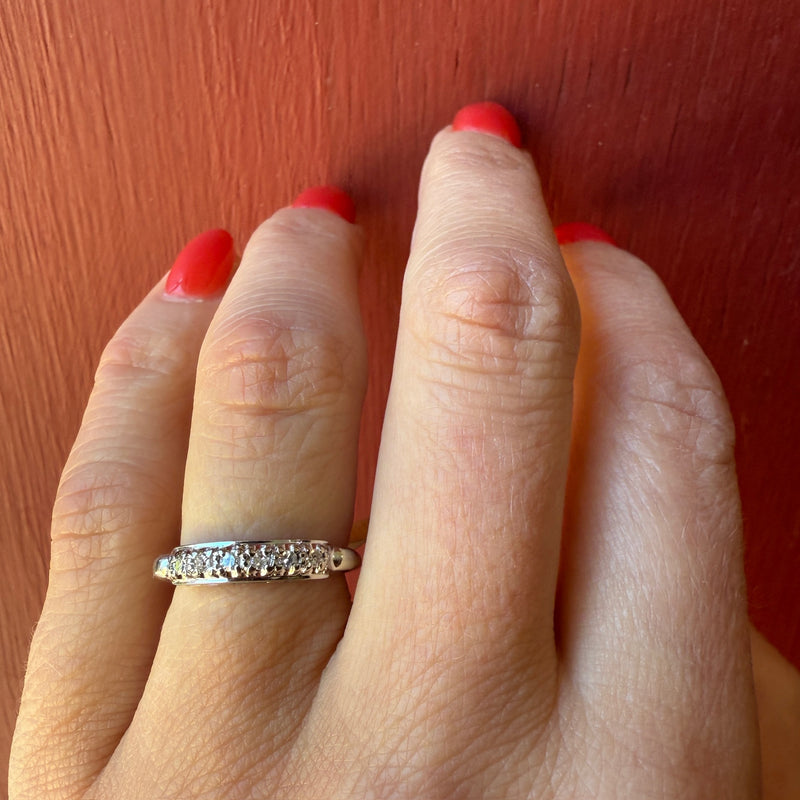 Gorgeous "Gem Lite" Diamond & White Gold Bridal Set