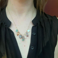 Pretty Pastels Energetic Gemstone Necklace by Brin