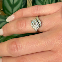 Pretty 1930s Double Diamond Ring