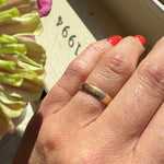 Handsome Size 5.75 14k Gold Band