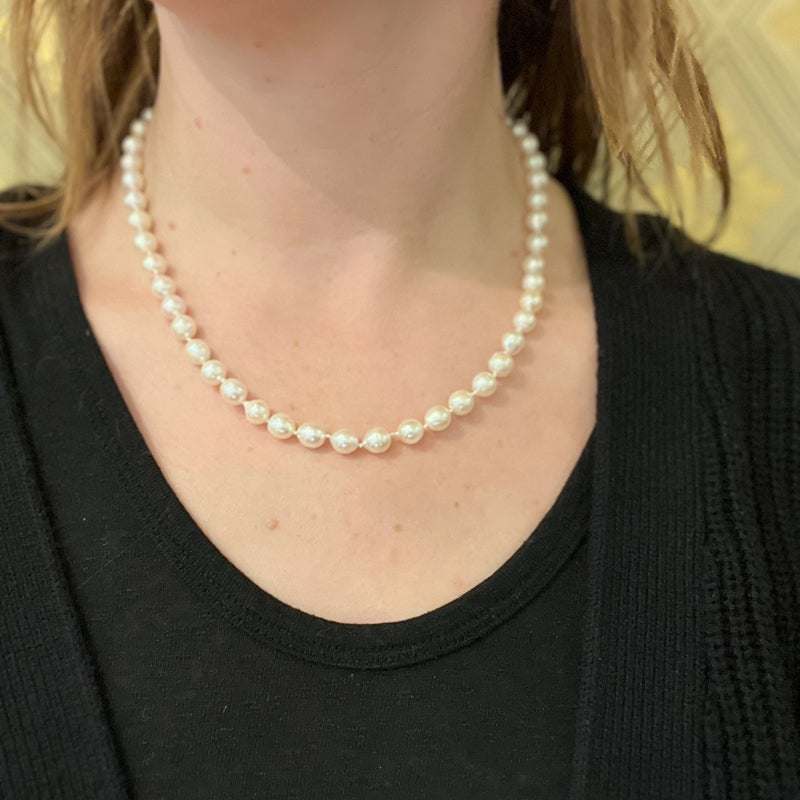 Princess Length Baroque Pearl Necklace