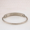 Pretty in Pink Mexican Alpaca Silver Hinged Bracelet